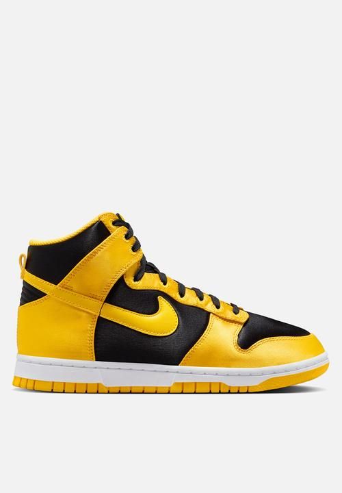 Nike Dunk High Black and Yellow