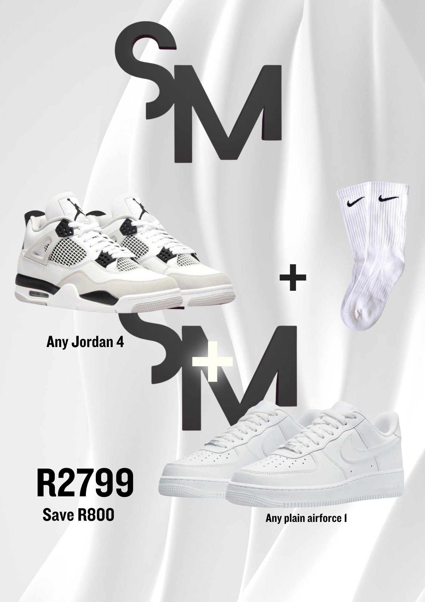 Jordan 4 Ft Airforce